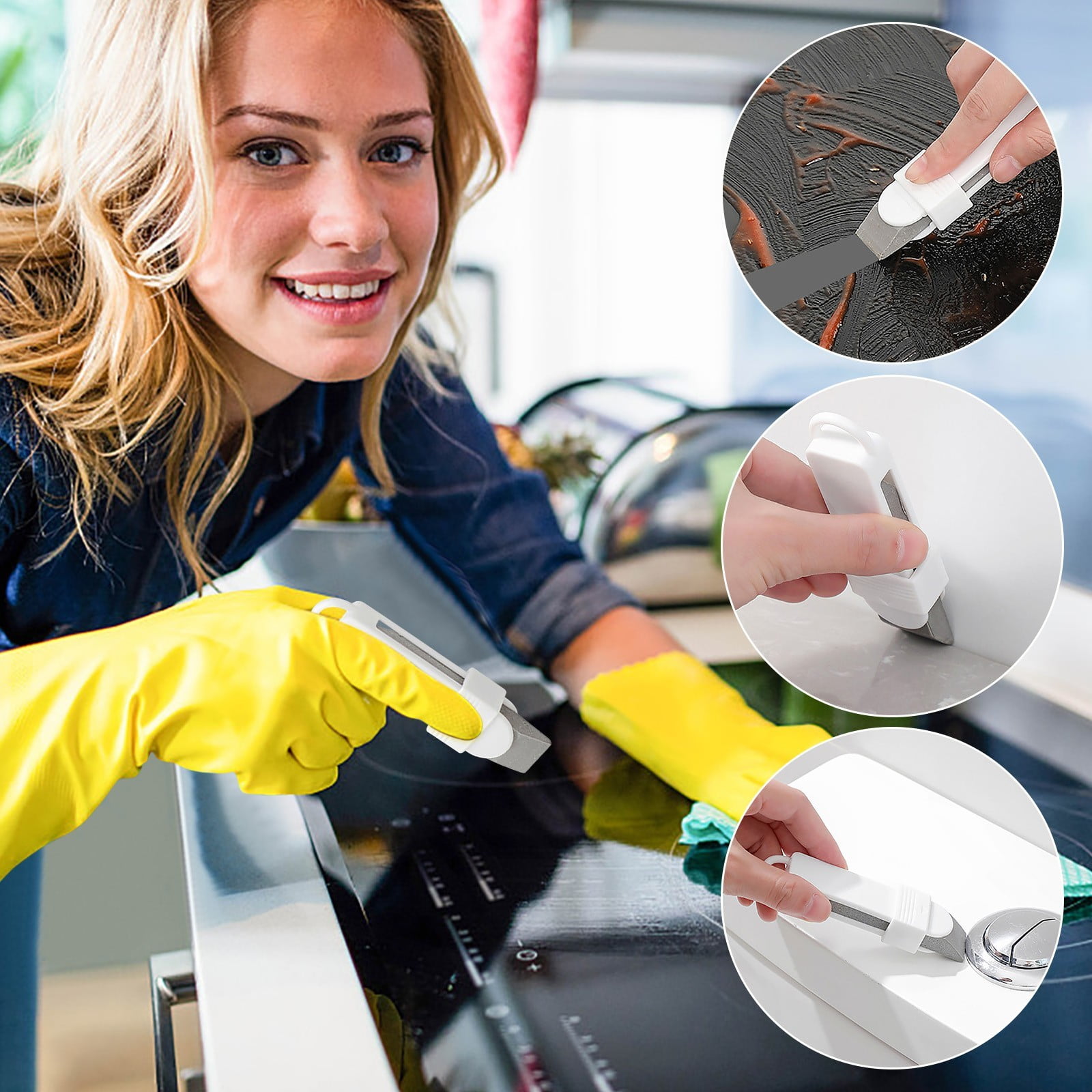 PRINxy Kitchen Stove Strong Decontamination Cleaning Eraser Wall Tile