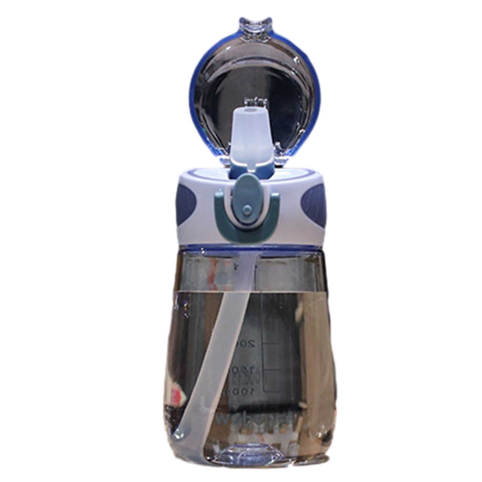 Large Sports Water Bottle with Straw