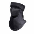 thumbnail image 1 of PRINxy Men’s Fleece Lined Integrated Balaclava Breathable Mesh Face Panel Wind Resistant Cold Weather Head Gear for Skiing & Snowboarding Black, 1 of 9
