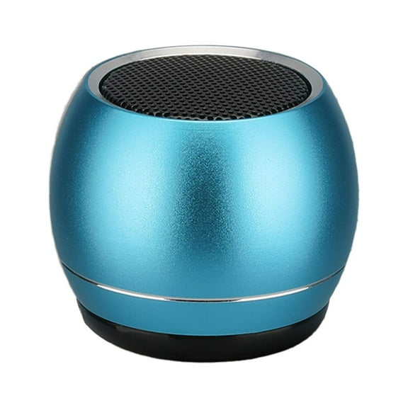 PRINxy Metal Bluetooth Speaker, Mini Speaker, Subwoofer Outdoor Portable Bluetooth Speaker, HIFI Sound Quality, Intelligent Noise Reduction Blue