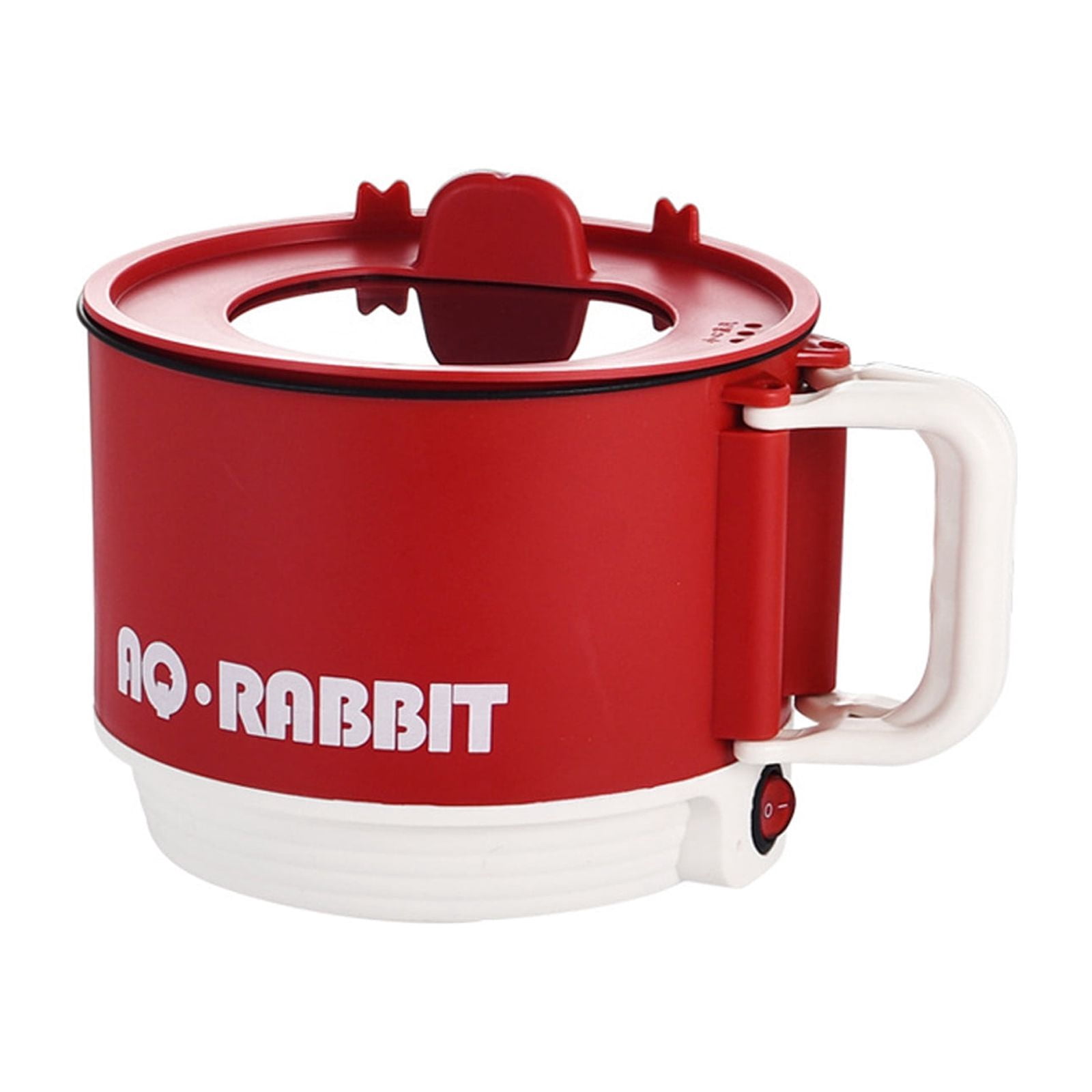 PRINxy Mini Electric Hot Pot With Foldable Handle,Portable Large-capacity Electric Hot Pot With Mobile Phone Holder Cover,Steak Rice,Ramen And Oatmeal,Color,