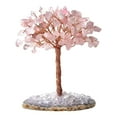 thumbnail image 1 of PRINxy Natural Quartz Crystal Money Tree Home Decor Bonsai Decoration, Pink, Crystal Decoration Type, 1 of 7