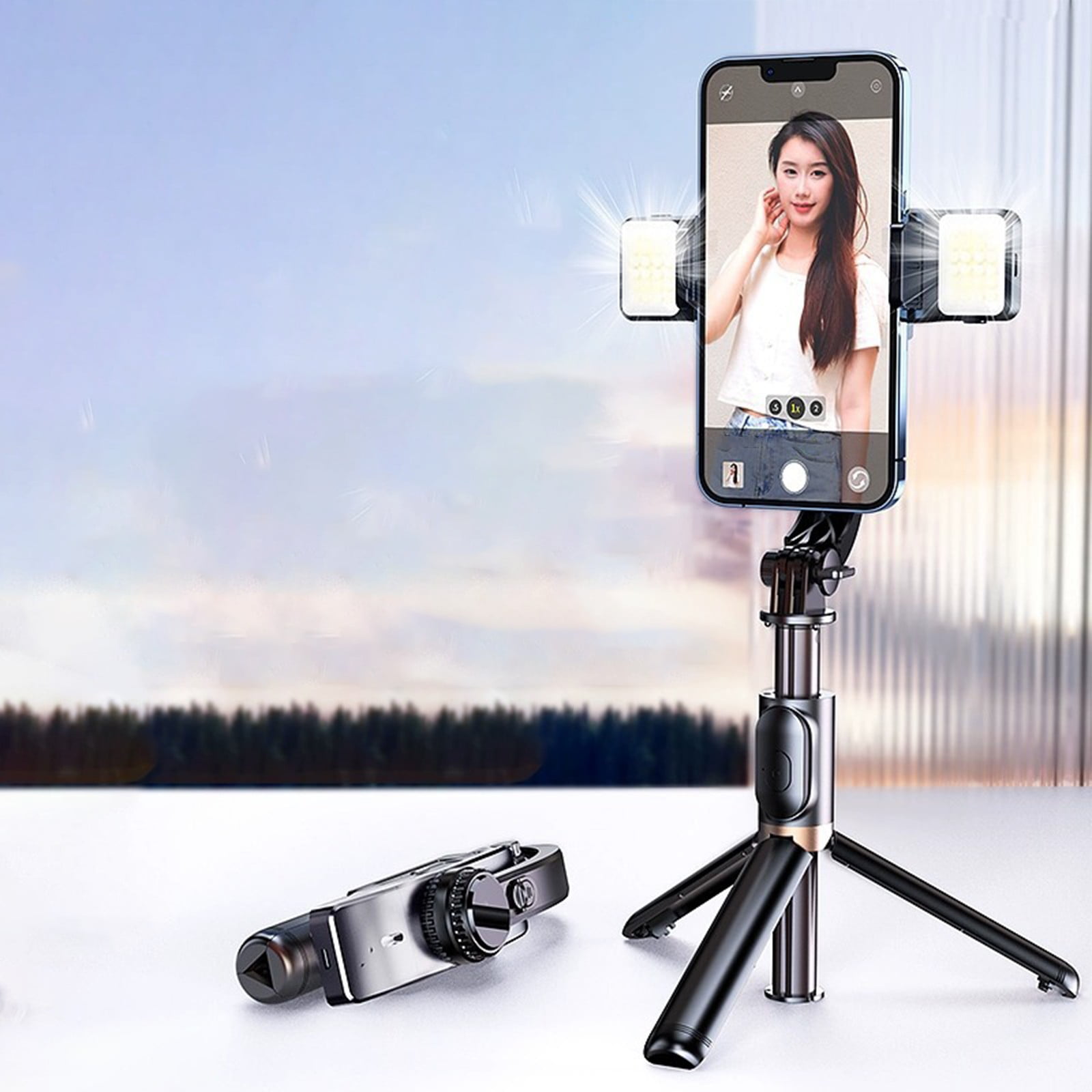 Phone Holder Camera Tripod Table Tripod Phone Holder For Table Stand Tripod With Ring Light Table Tabletop Stand  Tripods With Mobile