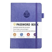 PRINxy Password Book,English Address Book,Telephone Book,Dedicated Notebook Hardcover Password Keeper,Gifts for Home and Office,B,