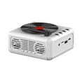 thumbnail image 1 of PRINxy Record Player Wireless Bluetooth Sound Retro Creatives Mini Portable Card Insert Small Speaker Subwoofer Gift White, 1 of 1