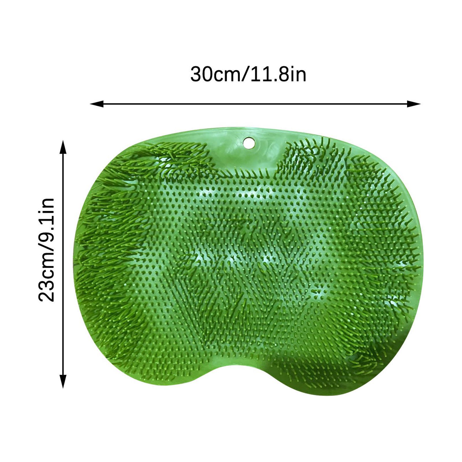 PRINxy Shower Foot Scrubber Mat with NonSlip Suction CupsCleans
