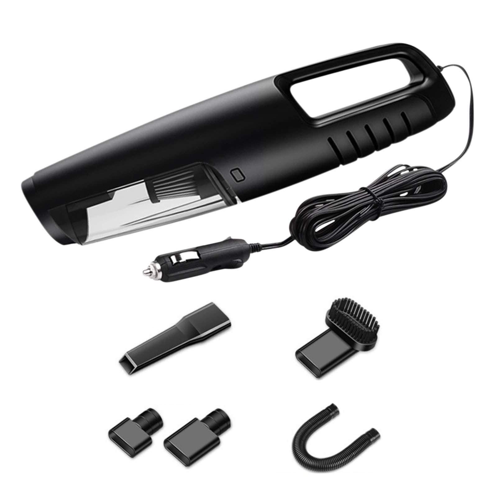 PRINxy Small Car Mounted Vacuum Cleaner,Household Powerful Hair Cleaner