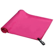 PRINxy Sport Towel Gym Exercise Fitness Super Absorbent Fast Drying Premium Microfiber Hot Pink