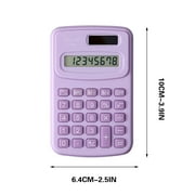 PRINxy Student Specific Calculator Mini Cute Portable Scientific Calculator Accounting Portable Calculator Office & Stationery Purple