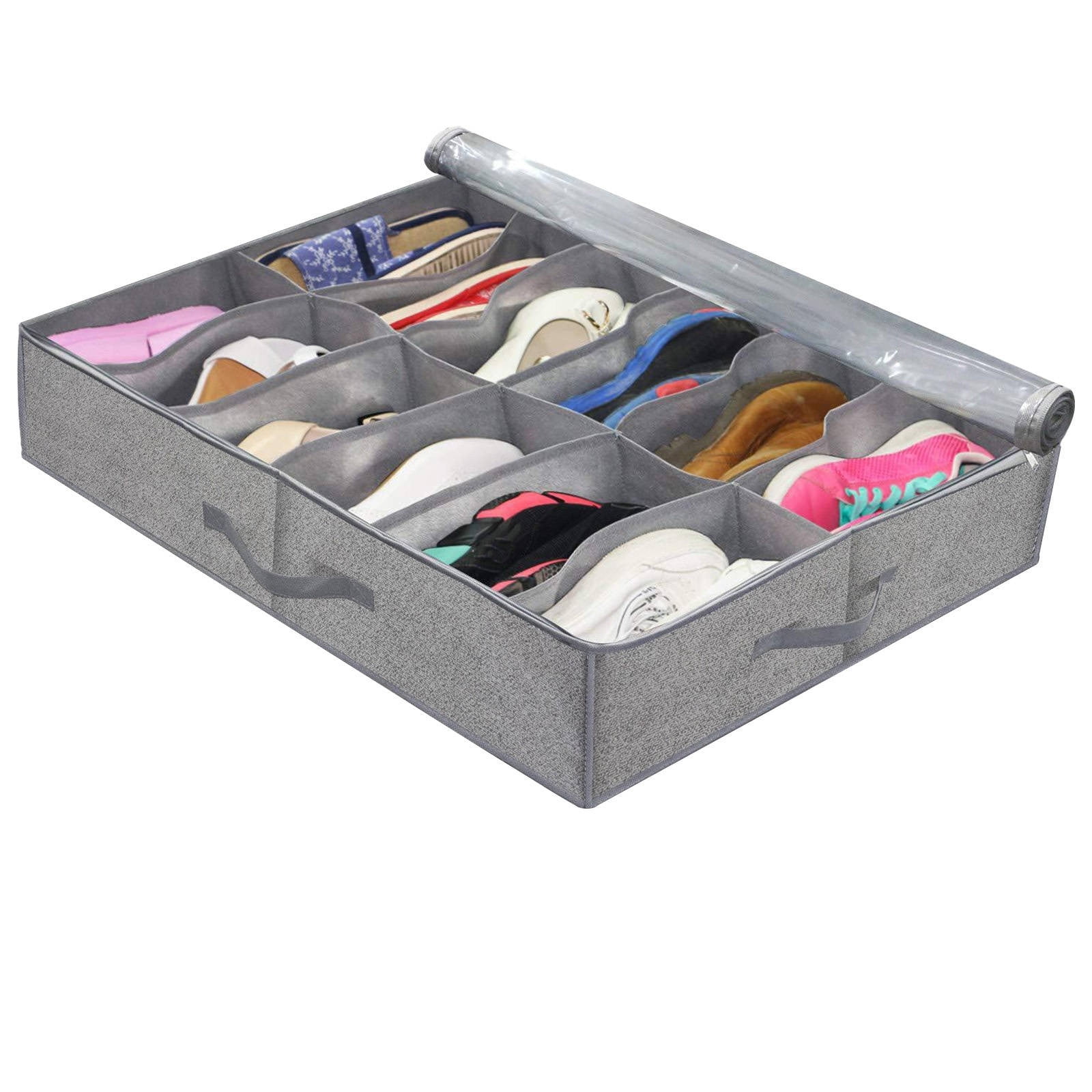 PRINxy Under Bed Shoe Storage Bag Storage Box Under Bed Drawer Storage