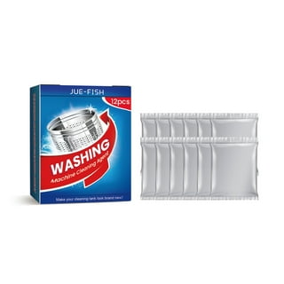 Washing Machine Cleaner Descaler 12 Pack - Deep Cleaning Tablets For Front  Loader & Top Load Washer, Clean Inside Drum And Laundry Tub Seal 