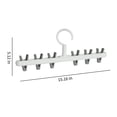 thumbnail image 1 of PRINxy Windproof Sock Clips Hanger,Clothes Drying Rack With 360° Swivel Hook And Strong Clips For Drying And Organize Underwear,Socks,Hats,Scarves,Pants Gray, 1 of 6