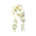 thumbnail image 1 of PRINxy Women’s Ruffled Trim Sheer Skinny Scarf, Flowy Lightweight Long Neck Bandana For Office Beach Vacations Coffee Runs Yellow, 1 of 5