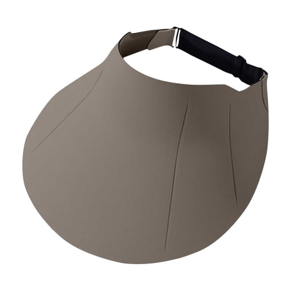PRINxy Women's Wide Brim Foldable Sun Visor Hat with Adjustable Closure, Breathable UV Protection Cap for Summer Golf Beach Travel Coffee