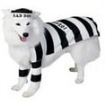 thumbnail image 1 of Prisoner Jail Bad Dog Black and White Convict Pet Costume Large, 1 of 2