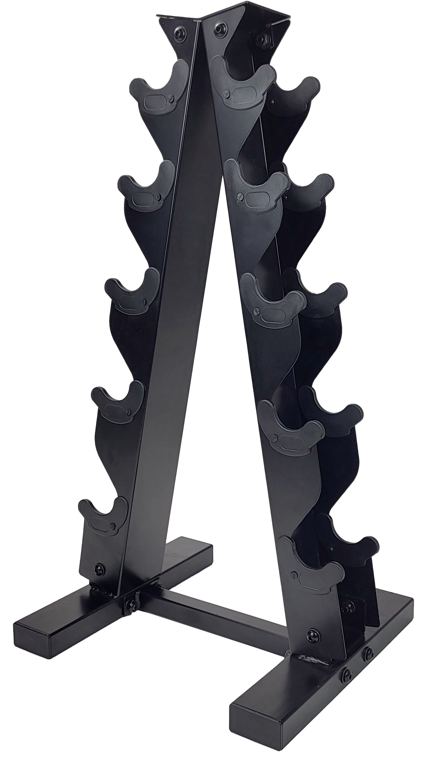 PRISP 5-Tier Dumbbell Weight Rack - Vertical A-Frame Stand for Weight ...