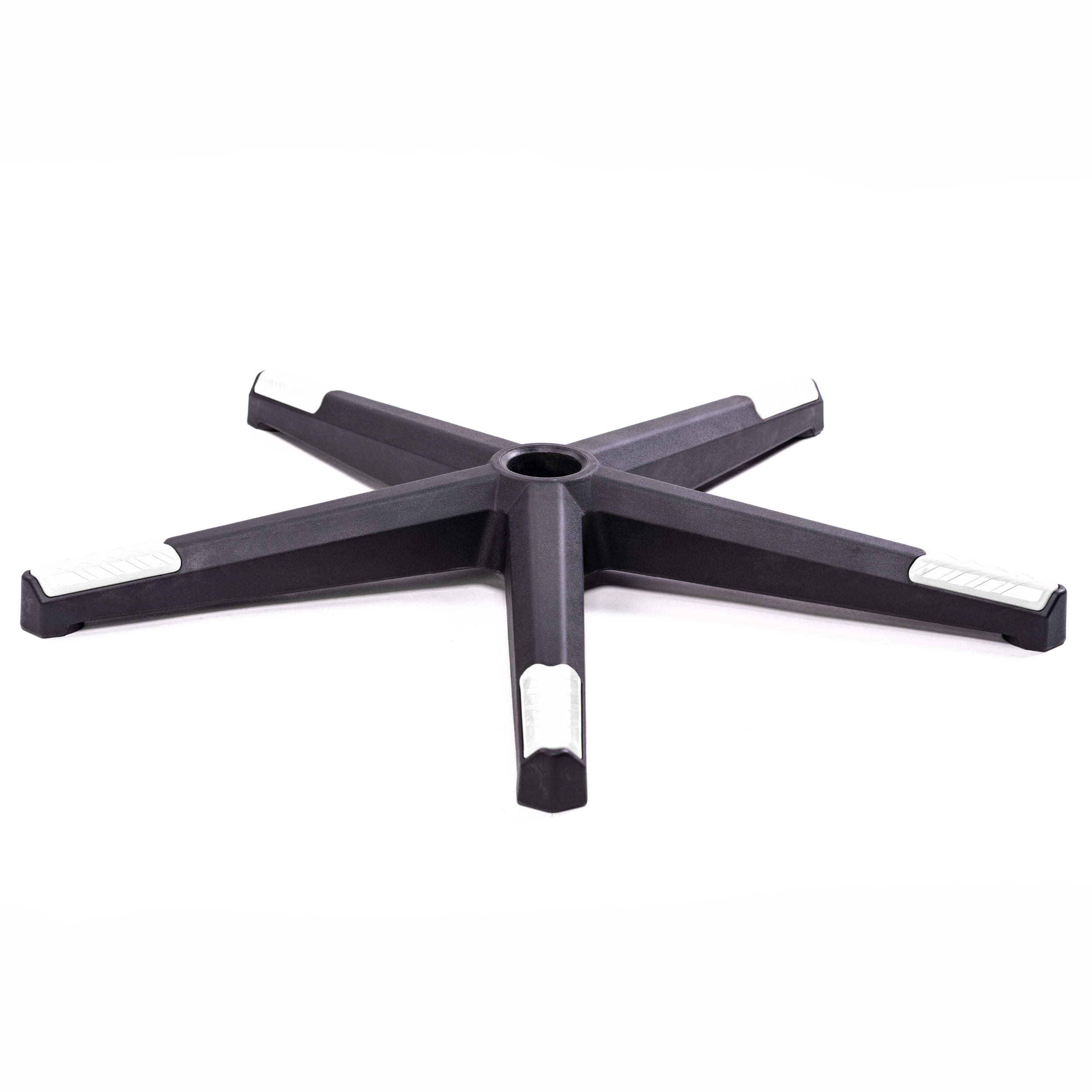 PRISP Gaming Chair Base Replacement 5 Legs Base, Black and White