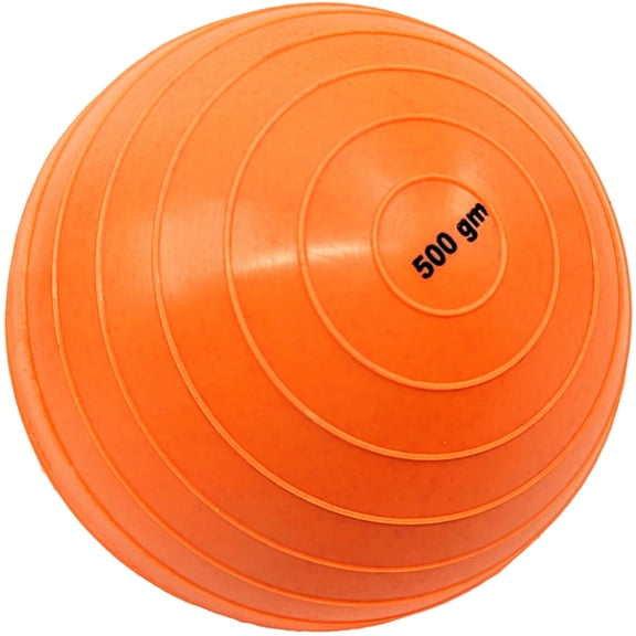 PRISP Indoor Thrown Shot Put - Throwing Ball with Ribbed PVC Surface
