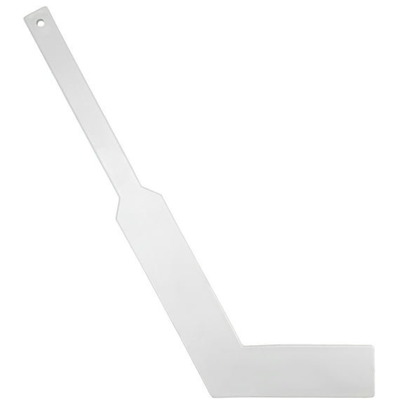 PRISP Mini Hockey Goalie Stick - 20 Inch Plastic Knee Hockey Stick for Goaltender; Sports Gift for Indoors, Basement, Garage