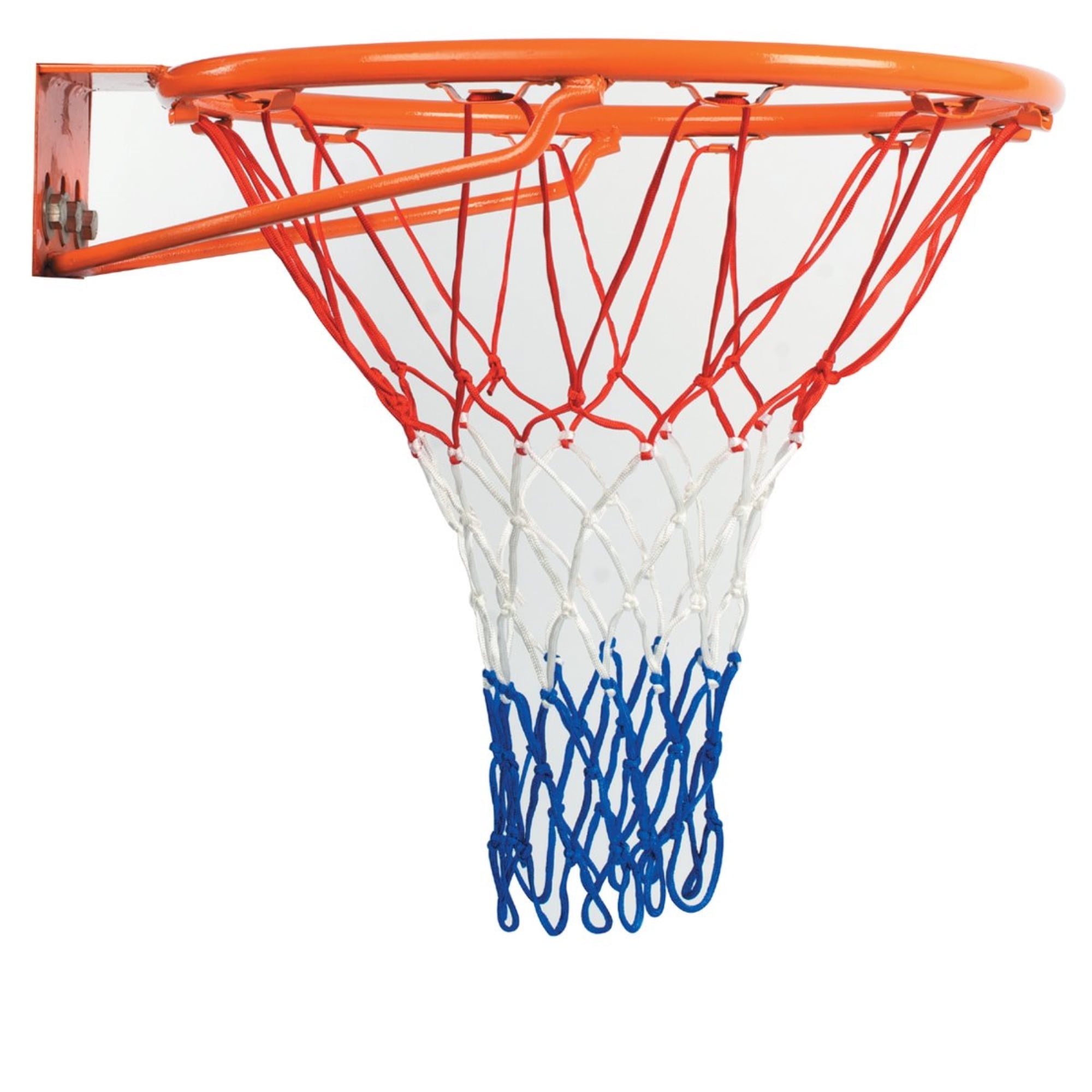 PRISP Nylon Tricolour Basketball Net - Weather Resistant All Courts Net ...