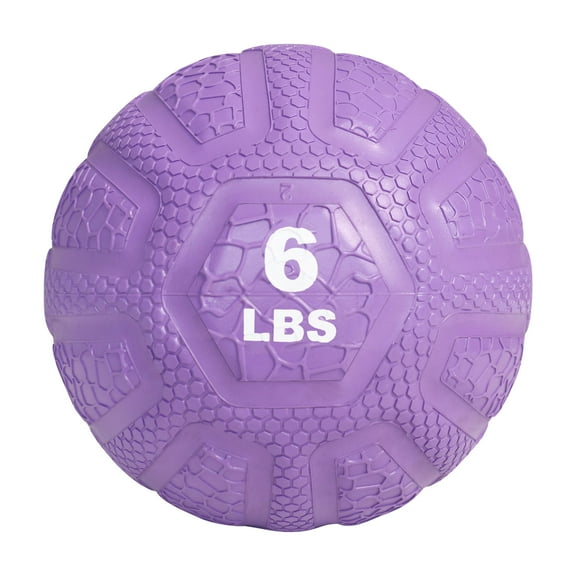 PRISP Weighted Rubber Medicine Ball - Weight Ball for Strength Exercises and Fitness Workouts