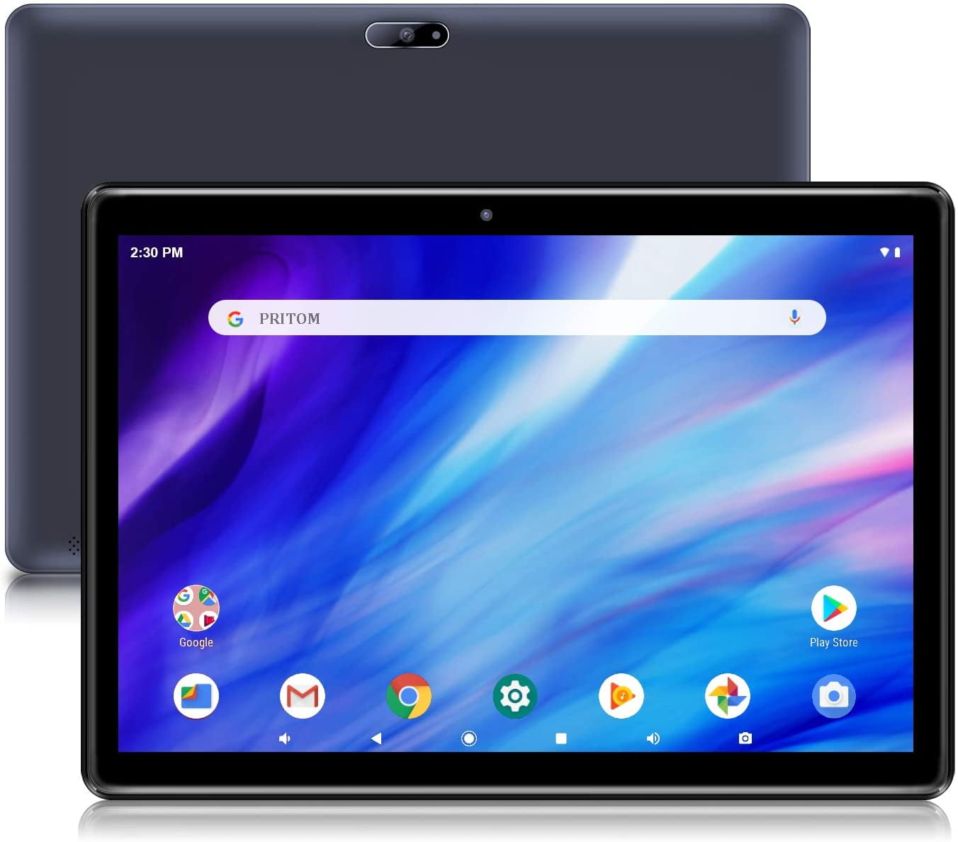 PRITOM Androidタブレット 4GB RAM 128GB ROM 二台（中華