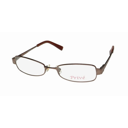 PRIVE PRV200 EYEGLASS FRAME/GLASSES STAINLESS STEEL METAL WOMENS EYEWEAR FULLRIM