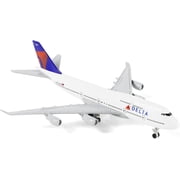 PRIYAL 1/400 for Germany A380 Airplane Model 7-inch L for Airbus A380 Plane Model Kits with Pre-Built Aircraft Landing Gear and Display Stand for Adults Planes Aviation Gifts or Collection
