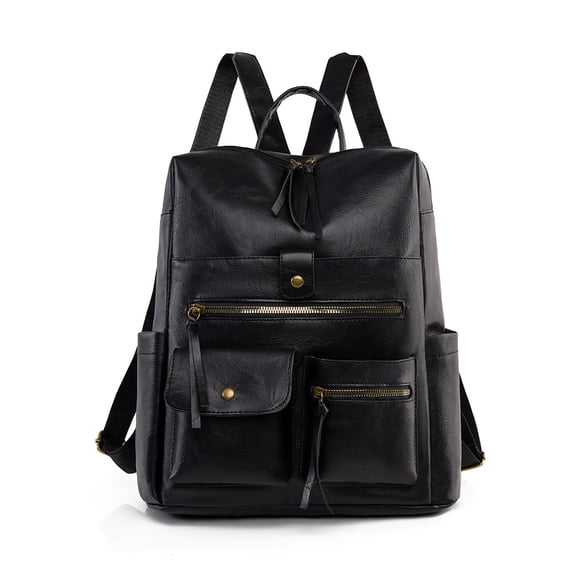 PRIYAL Backpack Purse for Women Fashion Backpack Purses PU Leather Daypacks Anti-Theft Shoulder Bag Satchel Purse