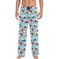 thumbnail image 1 of PRIYAL Cookies Gingerbread Men's Pajama Pants Sleepwear Lounge Pajama Bottoms with Pockets, S M L XL XXL, 1 of 7