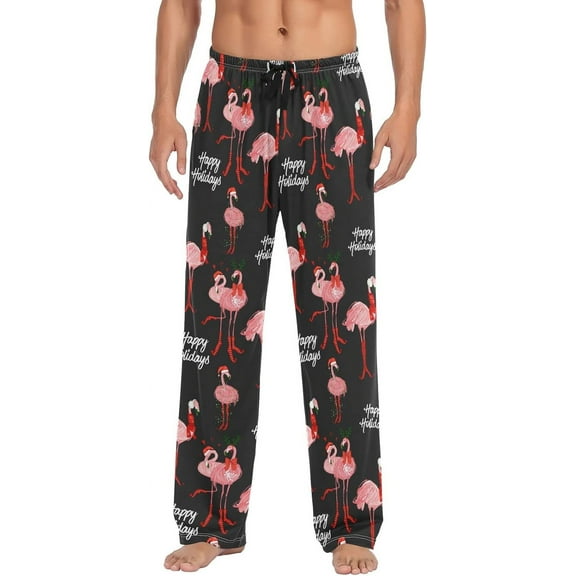 PRIYAL Cookies Gingerbread Men's Pajama Pants Sleepwear Lounge Pajama Bottoms with Pockets, S M L XL XXL