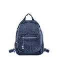 thumbnail image 1 of PRIYAL Denim Mini Backpack for Women, Small Canvas Purse Casual Backpack,Vintage Aesthetic Lightweight Preppy Daily Bookbag, 1 of 9