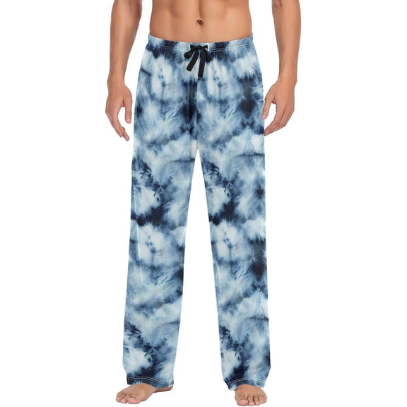 PRIYAL Desert Camo Men's Pajama Pants Cartoon Dinosaur Pjs Bottoms with Pockets Sleep Lounge Pants for Men