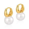 thumbnail image 1 of PRIYAL Freshwater Cultured Pearl Earrings Leverback Dangle Stud Pearl Earrings, 1 of 17