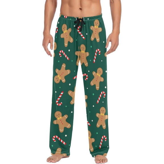 PRIYAL Funny Avocado Dumbbell Pajama Pants Cute Men's Pajama Bottoms Lounge Sleepwear PJs Sleep Pants S