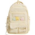 thumbnail image 1 of KKLDOGS Kawaii ita Backpack Cute Lace Backpack Coquette Aesthetic Back Pack Y2K Daypack with Clear Pockets, 1 of 3