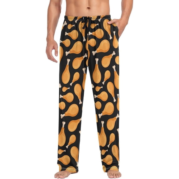 PRIYAL Laprad Men's Pajama Pants Lounge Pjs Bottoms Soft Sleep Pant with Pockets Drawstring
