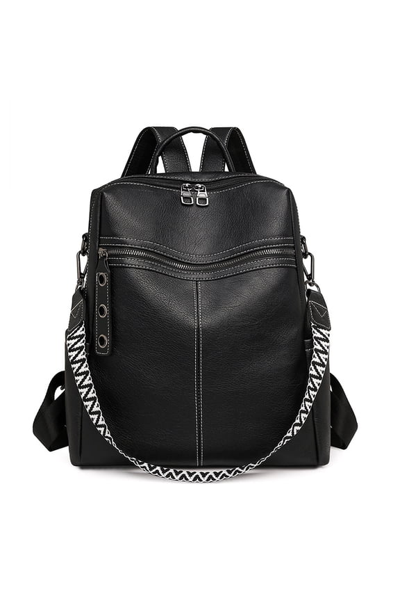 Leather Backpack Purse for Women Designer Travel Backpack Purses PU Fashion Ladies Shoulder Bag