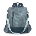 thumbnail image 1 of PRIYAL Leather Laptop Backpack for Women,  Work Travel Bag, Teacher Nurse Convertible Backpack Purse, 1 of 12