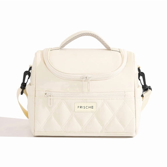 PRIYAL Lunch Bag for Women & Men Insulated,Soft Leakproof Cooler Bag with Strap,Small Lunch Box for Work Travel Meals
