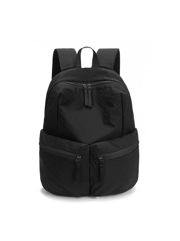 Medium Backpack Purse Waterproof Nylon Anti-theft Rucksack Lightweight Shoulder Bag