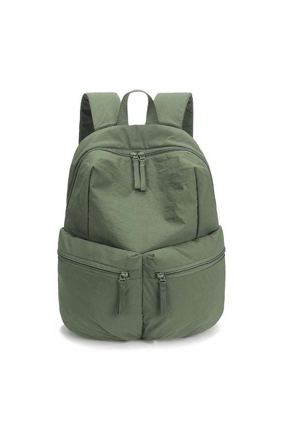Medium Backpack Purse Waterproof Nylon Anti-theft Rucksack Lightweight Shoulder Bag