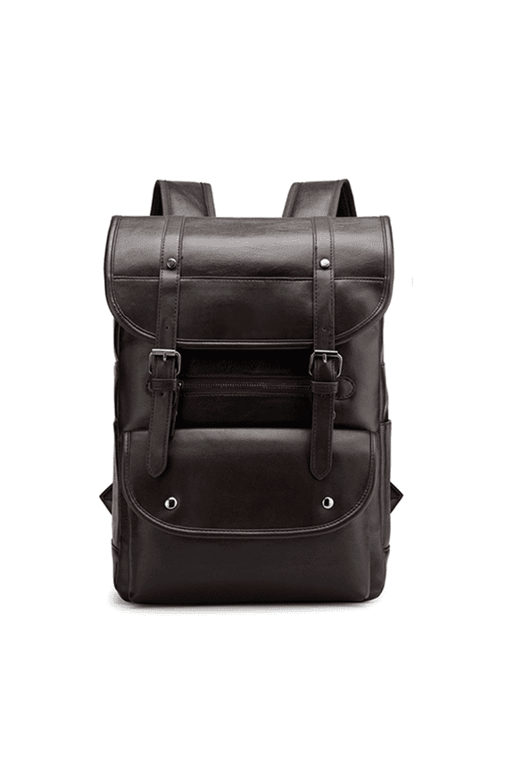 Men'S Autumn And Winter Backpack, a Christmas Gift, Large Capacity Multifunctional PU Material, Suitable for Outdoor Travel, Commuting, And Casual Use