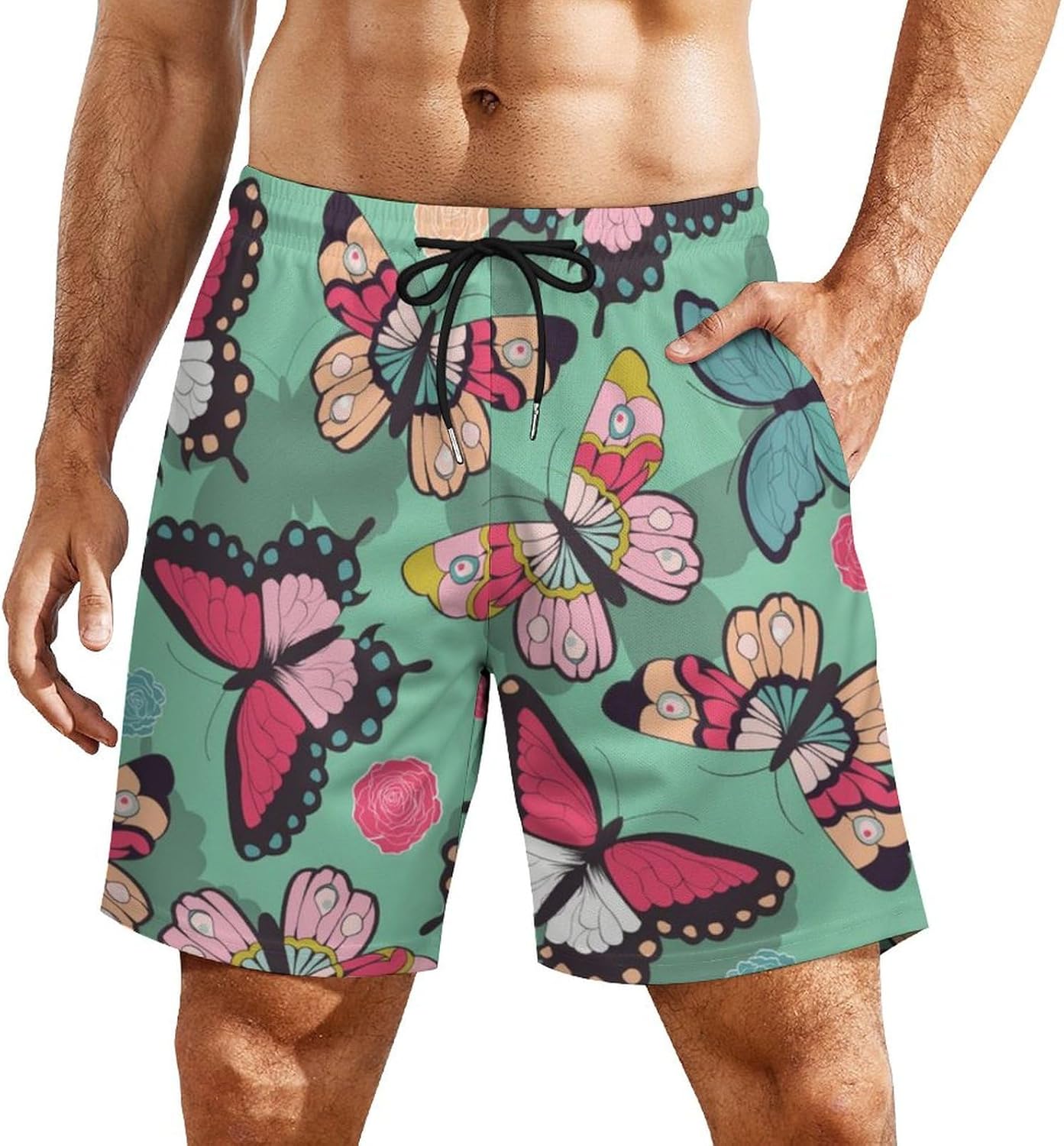 PRIYAL Men's 2 in 1 Running Shorts with Liner, Dry Fit Workout Shorts ...