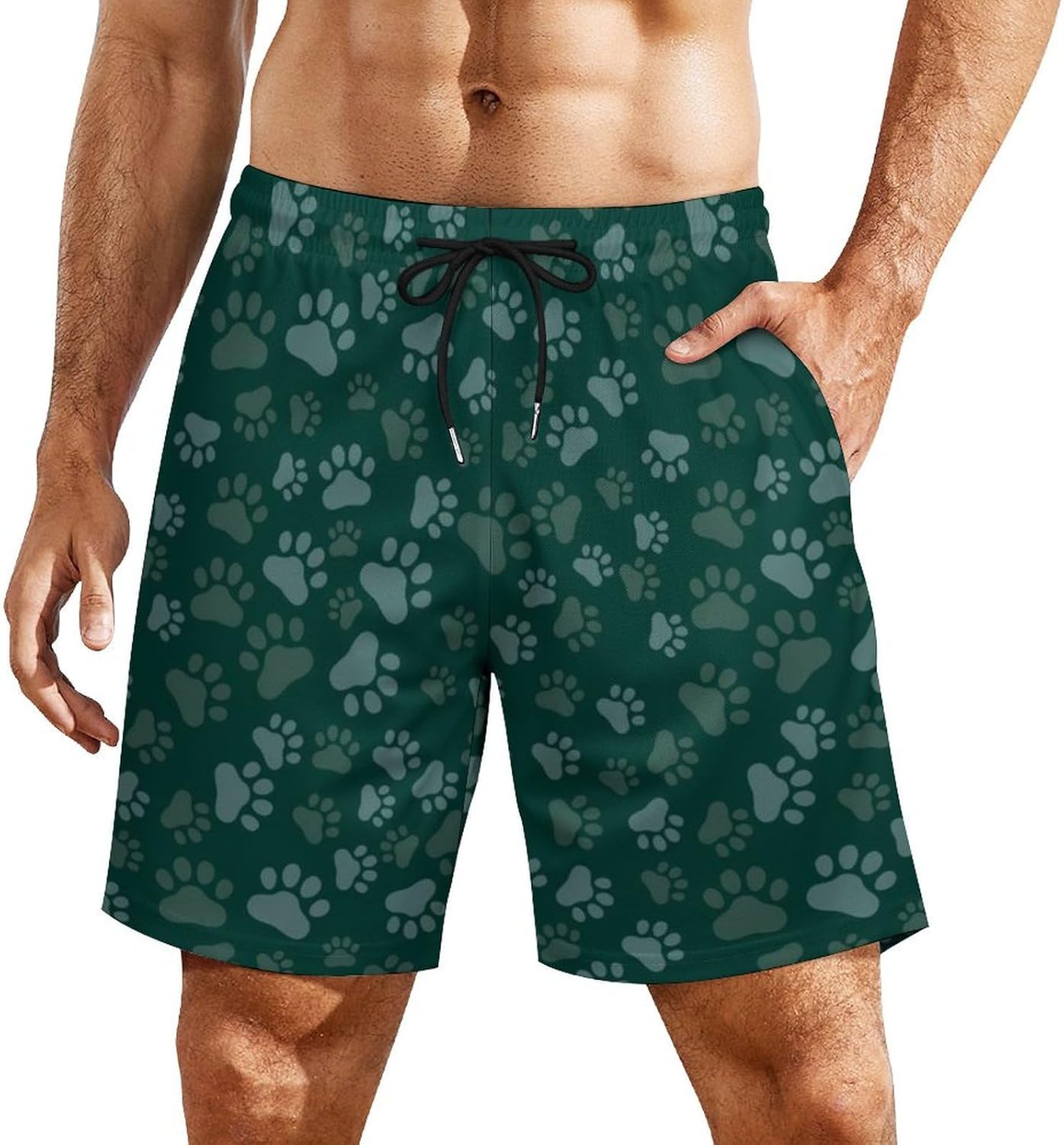 PRIYAL Men's 2 in 1 Running Shorts with Liner, Dry Fit Workout Shorts ...