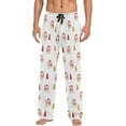 thumbnail image 1 of PRIYAL Men's Pajama Pants Christmas Winter Elastic Waistband Soft Lightweight Sleep Lounge Pajama Bottoms with Pockets,S-XXL, 1 of 7