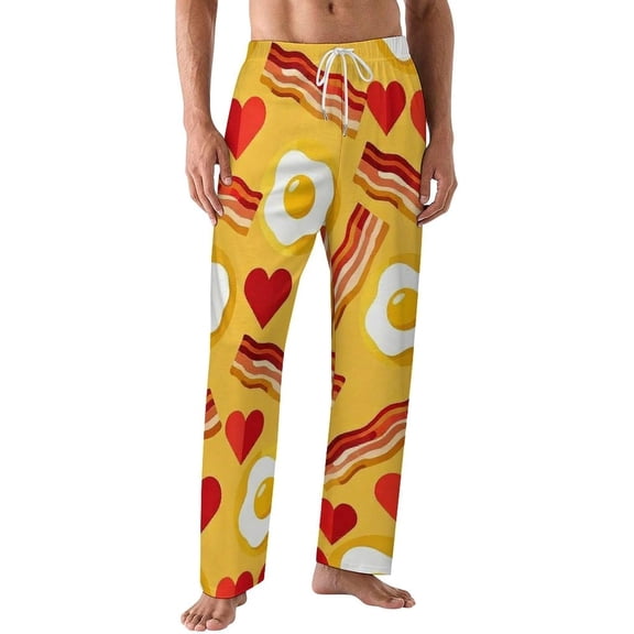 PRIYAL Mens PJ Pajama Pants Turtle Starfish Coral Bottoms Lounge Pants Sleepwear