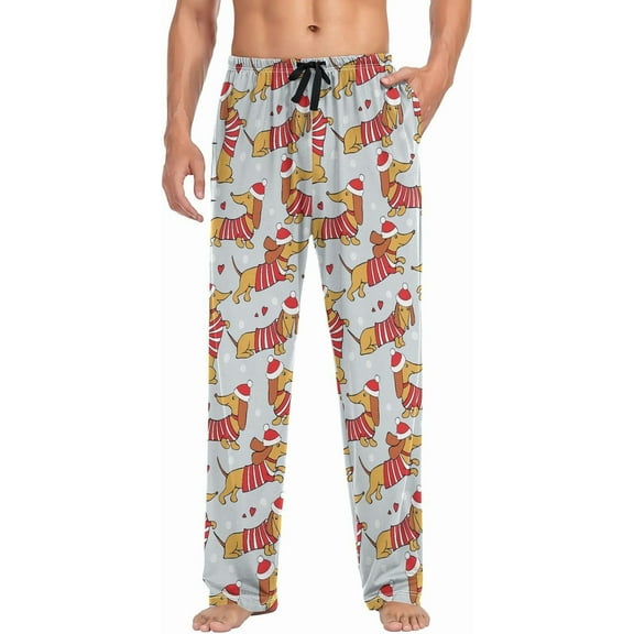 PRIYAL Mens Pajama Pants Pajama Bottoms for Men Sleep Pants Separate Lounge PJ Pants