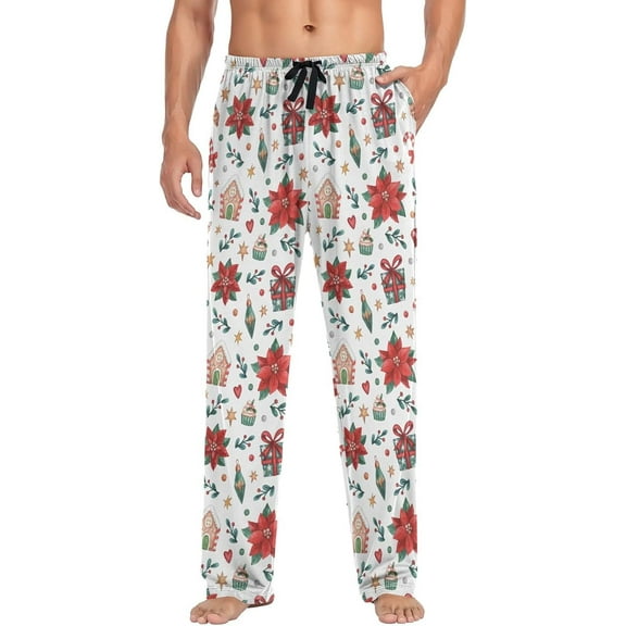 PRIYAL Mens Pajama Pants Pajama Bottoms for Men Sleep Pants Separate Lounge PJ Pants