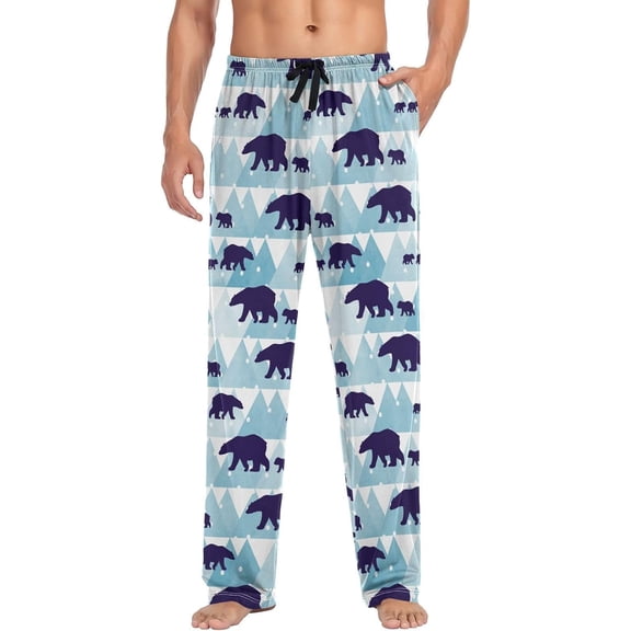 PRIYAL Mens Pajama Pants Pajama Bottoms for Men Sleep Pants Separate Lounge PJ Pants